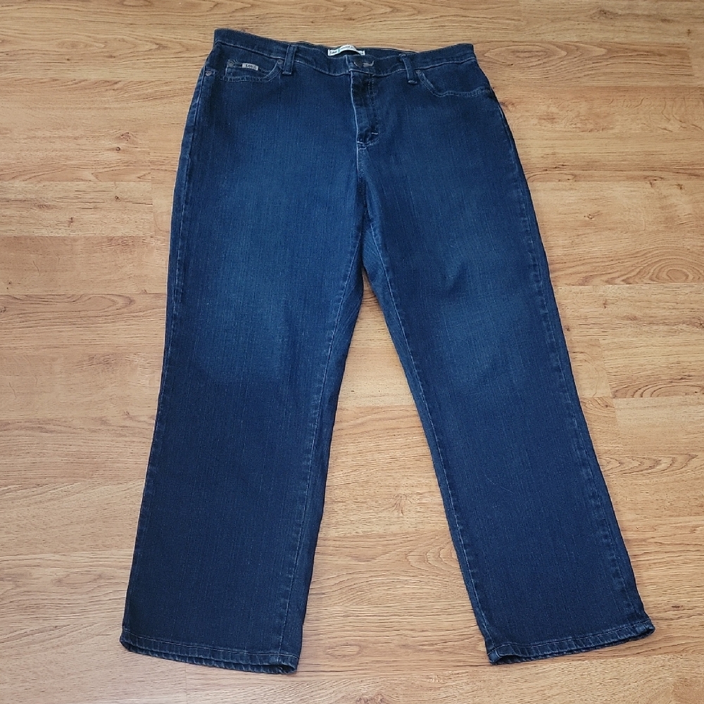 Lee Relaxed Straight Leg Jeans Size 12 Short